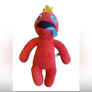ROBLOX Rainbow Friends Red Plush Stuffed Toy Doll 13"
